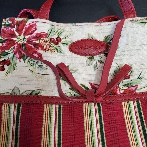 Longaberger holiday themed handbag - Picture 8 of 8